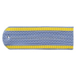 Погоны серо-голубые курсант. без "К"  БЕЗ КАНТА (Полиция (ОВД) на рубашку) нов/обр