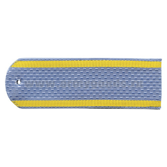 Погоны серо-голубые курсант. без "К"  БЕЗ КАНТА (Полиция (ОВД) на рубашку) нов/обр