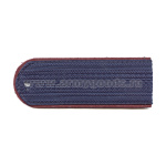 Погоны серо-синие (крап. кант) чистые (ФСИН на китель) пластик