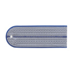 Погоны голуб. (васильк. кант) 1 васильк. пр. Юстиция н/о на рубашку (на пластике)