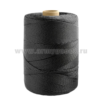 Нить полиамидная крученая черная (500м)