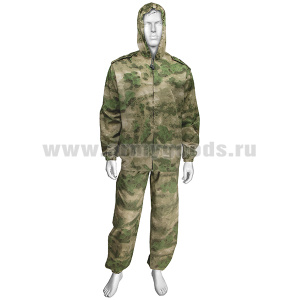 Костюм лет. КЗМ-4 (капюшон не отстегивается) на молнии "мох" (A-TACS FG)