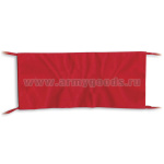 Повязка на рукав красная чистая