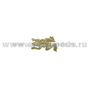 Значок мет.  Боевой пловец (лягушка) мал. на пимсе