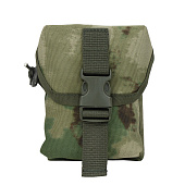 Подсумок для 1 магазина к снайперской винтовке СВД ("мох" (A-TACS FG) (с системой крепления "MOLLE")