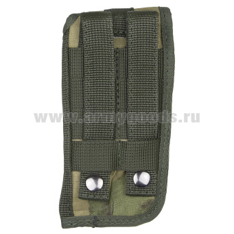 Кобура под ПМ текстильная закрытого типа с системой крепления "MOLLE" (ПК-31) "мох" (A-TACS FG)