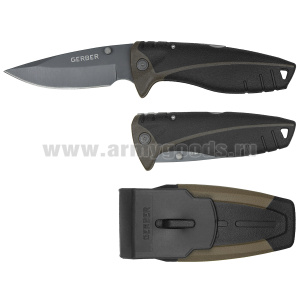 Нож GERBER HUNTING раскладной в пластиковых ножнах (116) общая длина 21 см