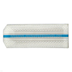 Погоны бел. 1 голуб. пр. (на пластике)