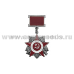 Орден на колодке (миниатюра) Отечественной войны (2 ст)