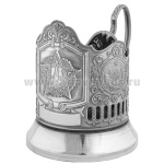 Подстаканник Победа (никелированный) с гербом СССР