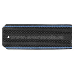 Погоны черн. голуб. кант (на пластике)