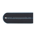 Погоны темно-синие (васильк. кант) 1 васильк. пр. Юстиция н/о пластик