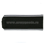 Погоны черн. бел. кант (на плащ)