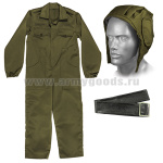 Маскарадный костюм детский  Танкист (комбинезон, шлем, ремень) 2288, 2289, 2290 (3-10 лет)