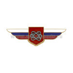 Значок мет. Должностной знак начальника ремонтно-технической базы (ядерное обеспечение) (№105)