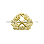 Кокарда мет. ВГСЧ h=3.5 см зол. со звездой