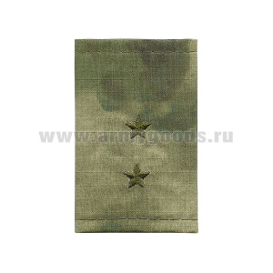 Ф/пог. "мох" (A-TACS FG) вышит. зел. (прапорщик)