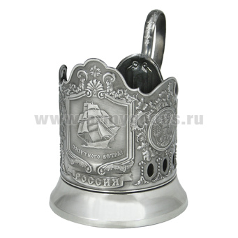 Подстаканник никелированный Попутного ветра!