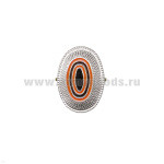 Кокарда мет. Казачество унтер-офиц. серебр.