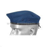 Берет простой синий