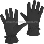 Перчатки "Софтшелл" утепленные флисом черные