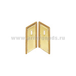 Основа мет. для петлиц (пара)