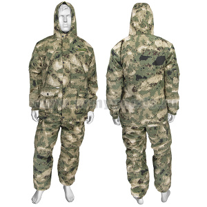 Костюм зим. серия "KNA" "мох" (A-TACS FG) (флисовый подклад)