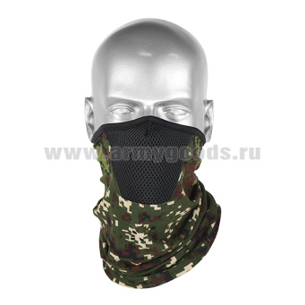 Шарф-труба с защитной сеткой (100% полиэстер)