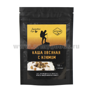 Сухое блюдо Каша овсяная с изюмом (55 г)