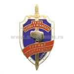 Значок мет. Турнир Пантикапей Клуб боевых искусств Керчь, гор. эм.