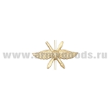 Эмбл. петл. мет. Военно-космическая оборона зол.