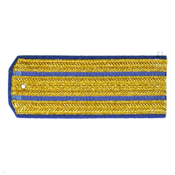 Погоны парад. зол. мет. 2 вас. пр.  (с хлястиком)