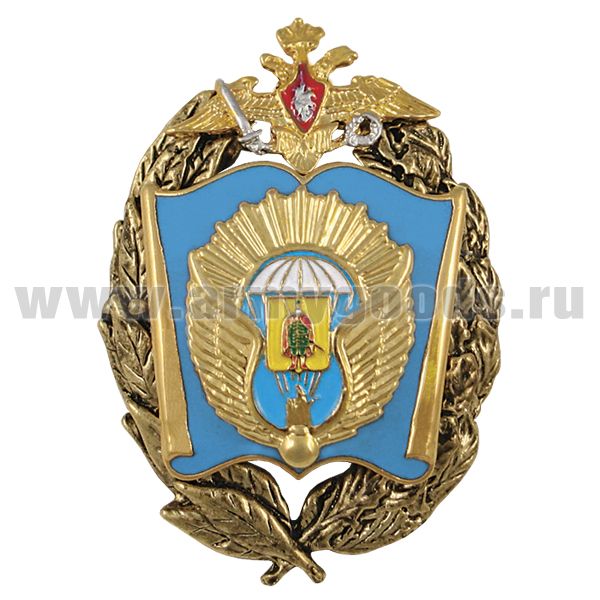 Значок мет. РВВДКУ (большая эмблема)