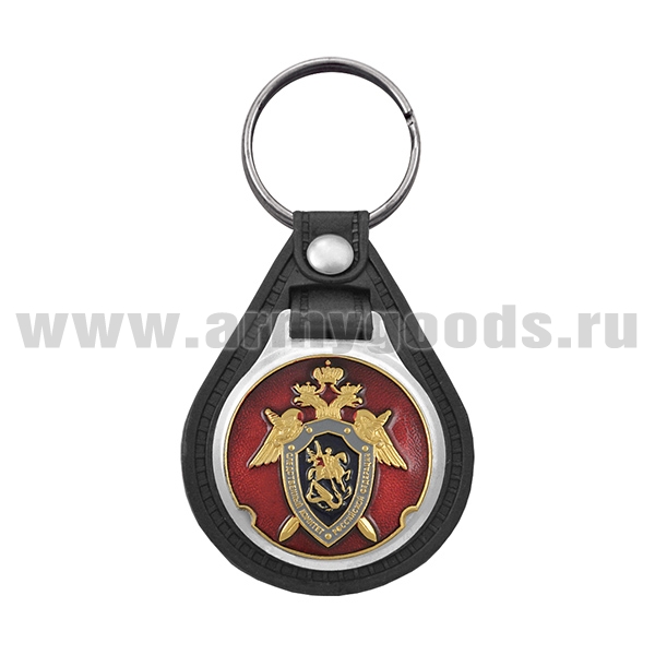Брелок с эмблемой на виниловой подкладке Следственный комитет Российской Федерации