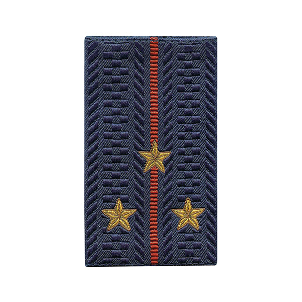 Ф/пог. Полиция темно-синие тканые (ст. лейтенант) приказ № 777 от 17.11.20