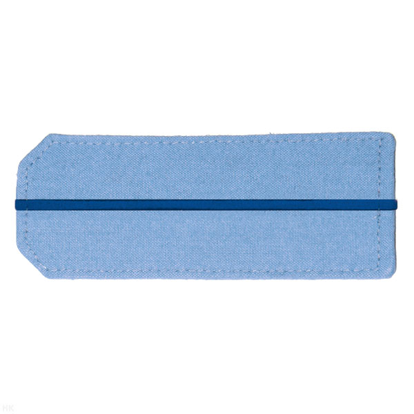 Погоны из рубаш. ткани голуб. с 1 вышит. вас. просв. на рубашку