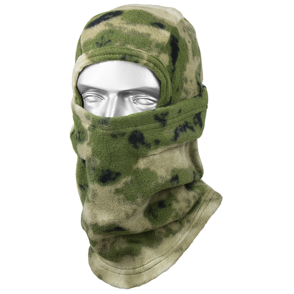 Балаклава-трансформер флисовая "мох" (A-TACS FG)
