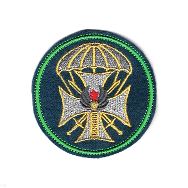 Шеврон вышит. Школа прапорщиков ВДВ нов/обр (кругл.)