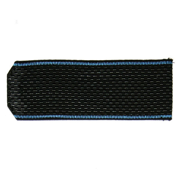 Погоны черн. голуб. кант