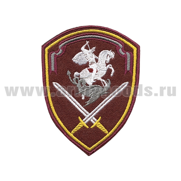 Шеврон вышит. Росгвардия Северо-Западный ВО (Управление)