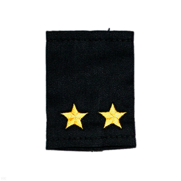 Ф/пог. черные вышит. желт. (подполковник)