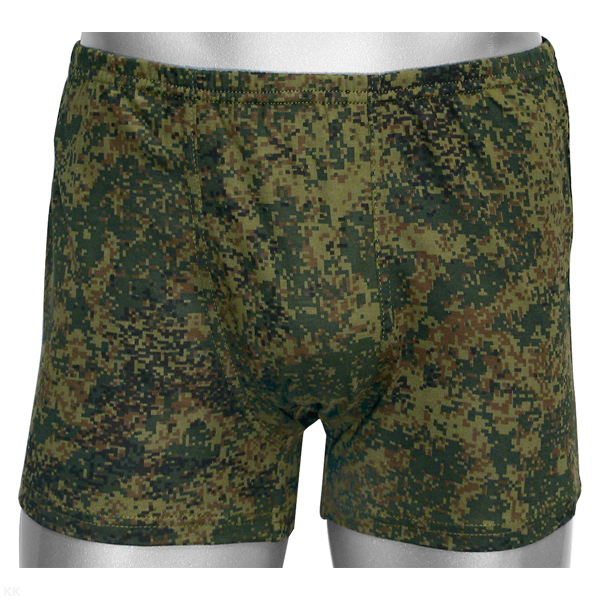 Трусы-шорты кмф "русская цифра"