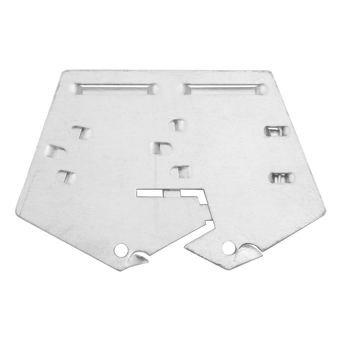 Орд. колодка алюмин. № 2 (жесть) прорез для ленты уже стандарта на 2 мм (L - 18 мм)