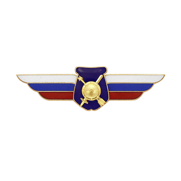 Значок мет. Должностной знак начальника воинского формирования, ведущего научно-иссл деят (РВСН) №78