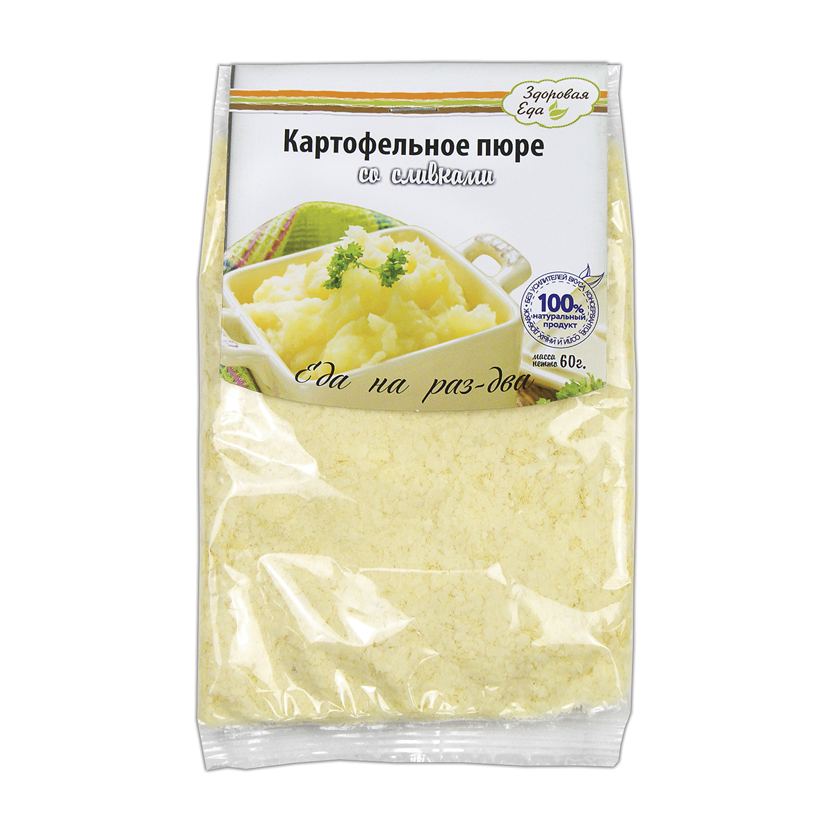 Сухое блюдо Картофельное пюре со сливками (60 г)