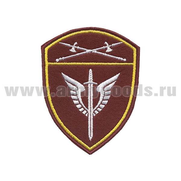 Шеврон вышит. Росгвардия Уральский ВО (ОМОН территориальных органов)