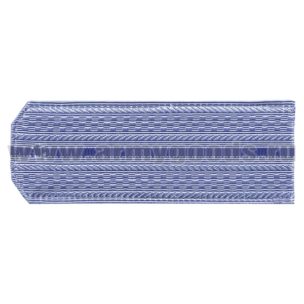 Погоны голуб. 1 вас. пр. (ФСБ нов/обр руб.) на пластике