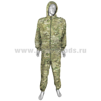 Костюм лет. КЗМ-1 (капюшон не отстегивается) на молнии "мультикам" р-ры с 62