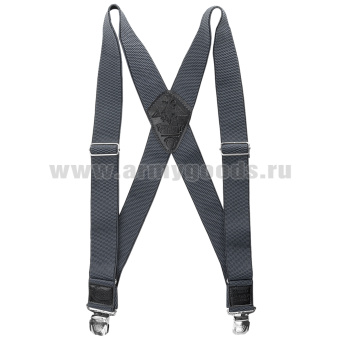 Подтяжки рифленые "Ратник" серые