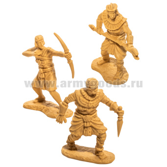 Набор игрушек пластмассовых "Египтяне" (фигурки 8 шт) арт. 12084